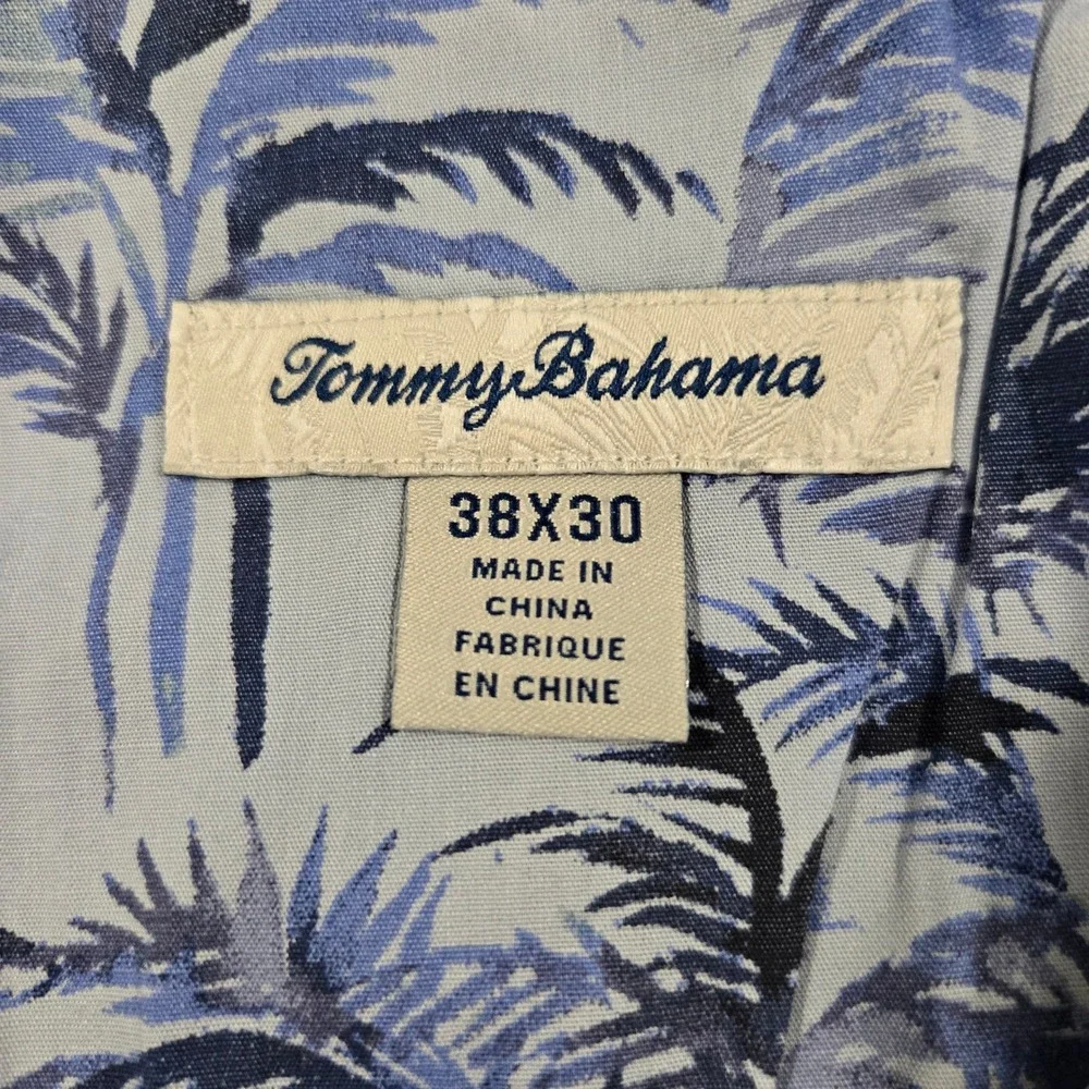 Tommy Bahama Boracay Khaki Tan Textured 5-Pocket Chino Stretch Pants Mens 38x30